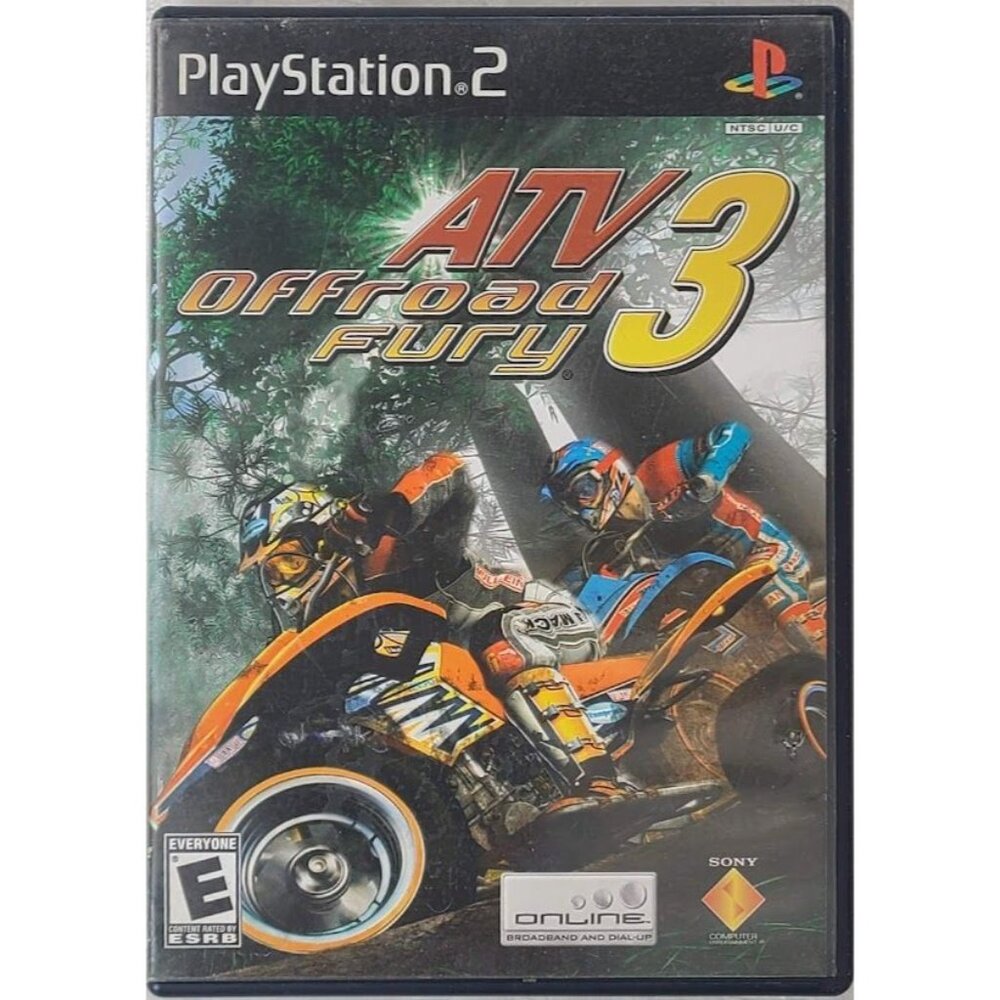 ATV Offroad Fury 3 Sony PlayStation 2 PS2  Black Label Cib Complete W/ Manual